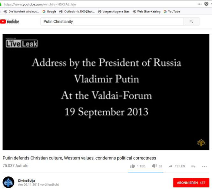 Anti Putin Propaganda