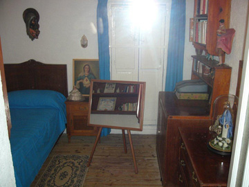 Schlafzimmer Conchitas im Elternhaus