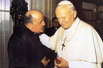 Don Gobbi Papst Johannes Paul II